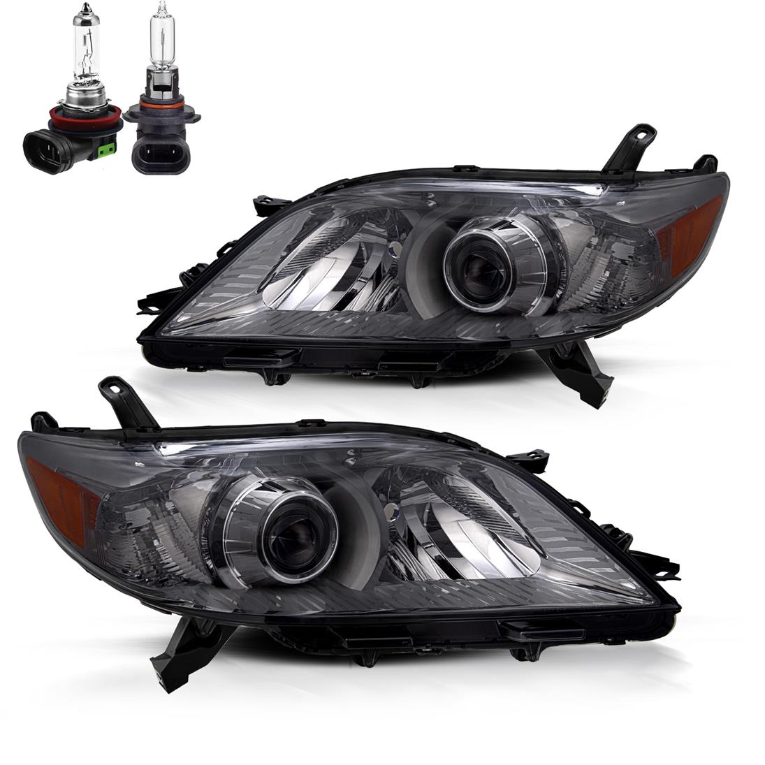 VehicleAid Headlights For 2011-2020 Toyota Sienna