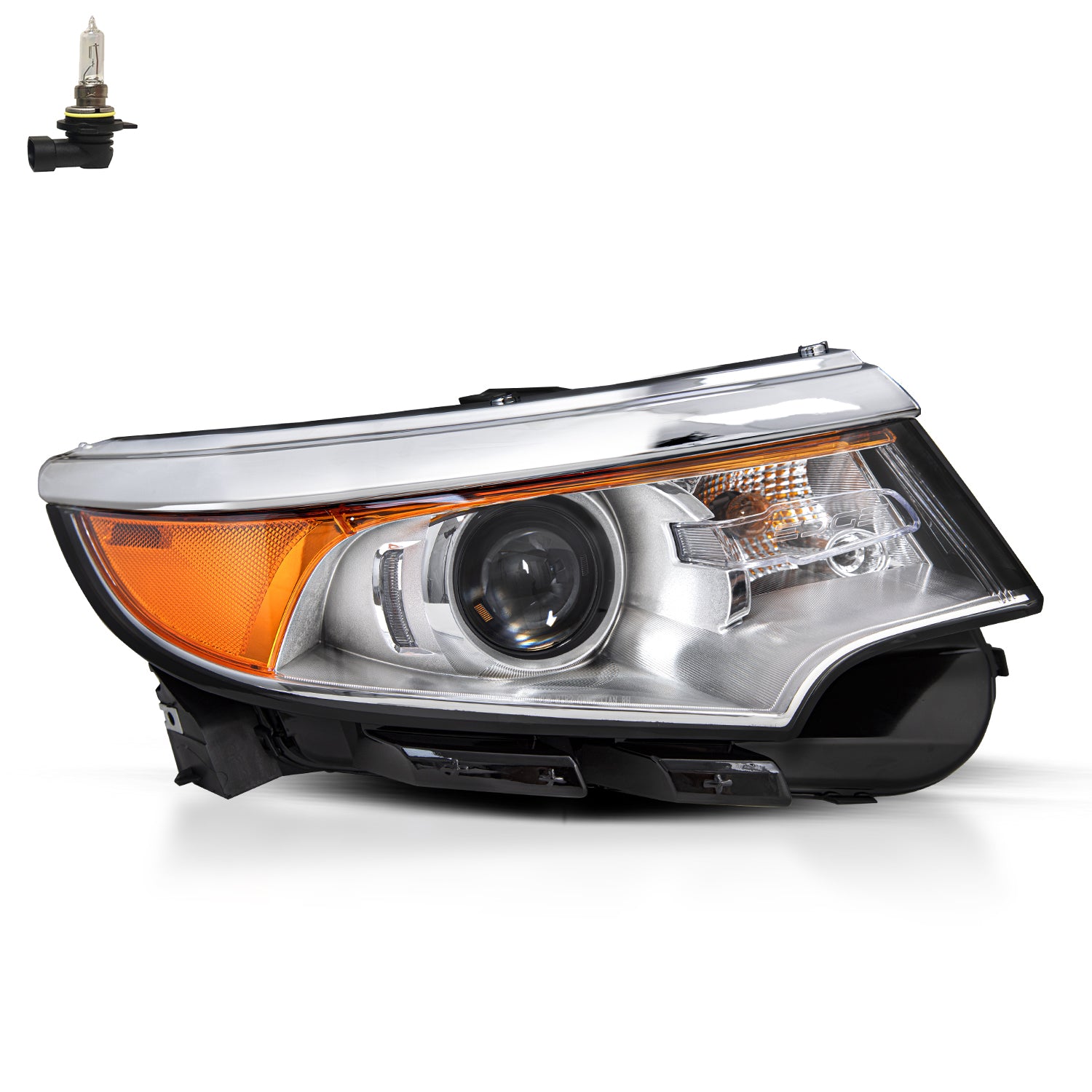 VehicleAid Headlights For 2011-2014 Ford Edge