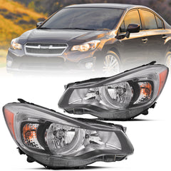 VehicleAid Headlights For 2016 Subaru Crosstrek