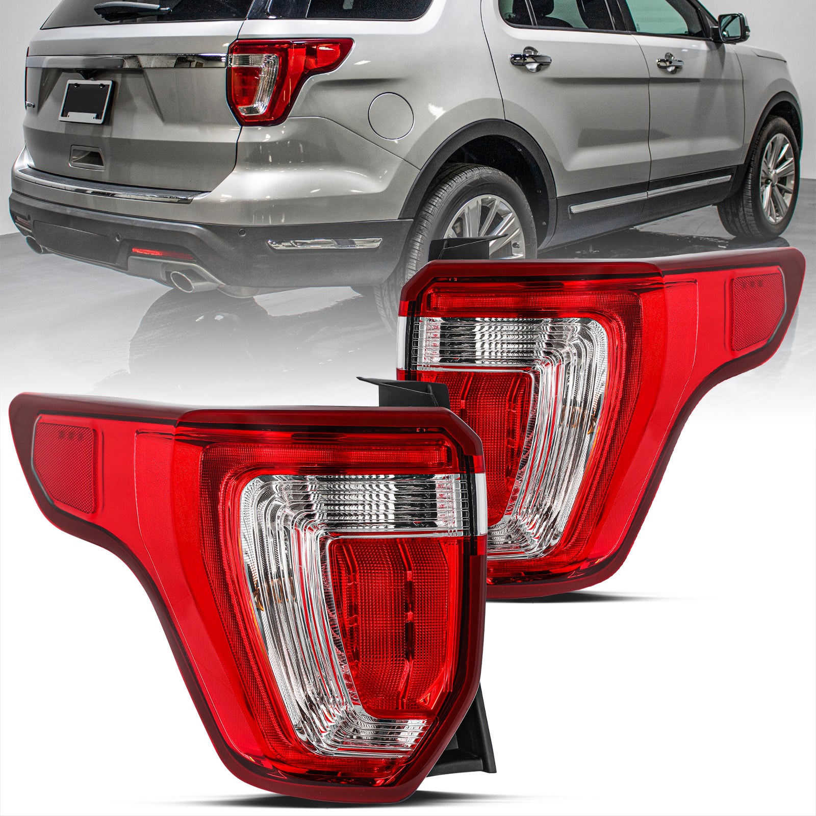 VehicleAid Taillights For 2016-2019 Ford Explorer