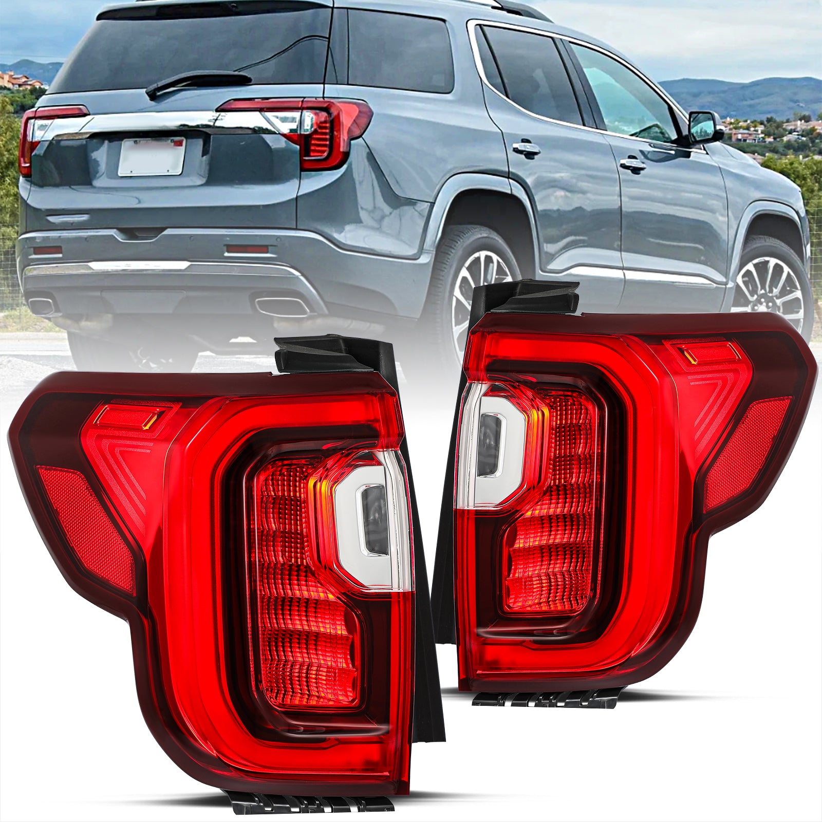 VehicleAid Taillights For 2020-2023 GMC Acadia