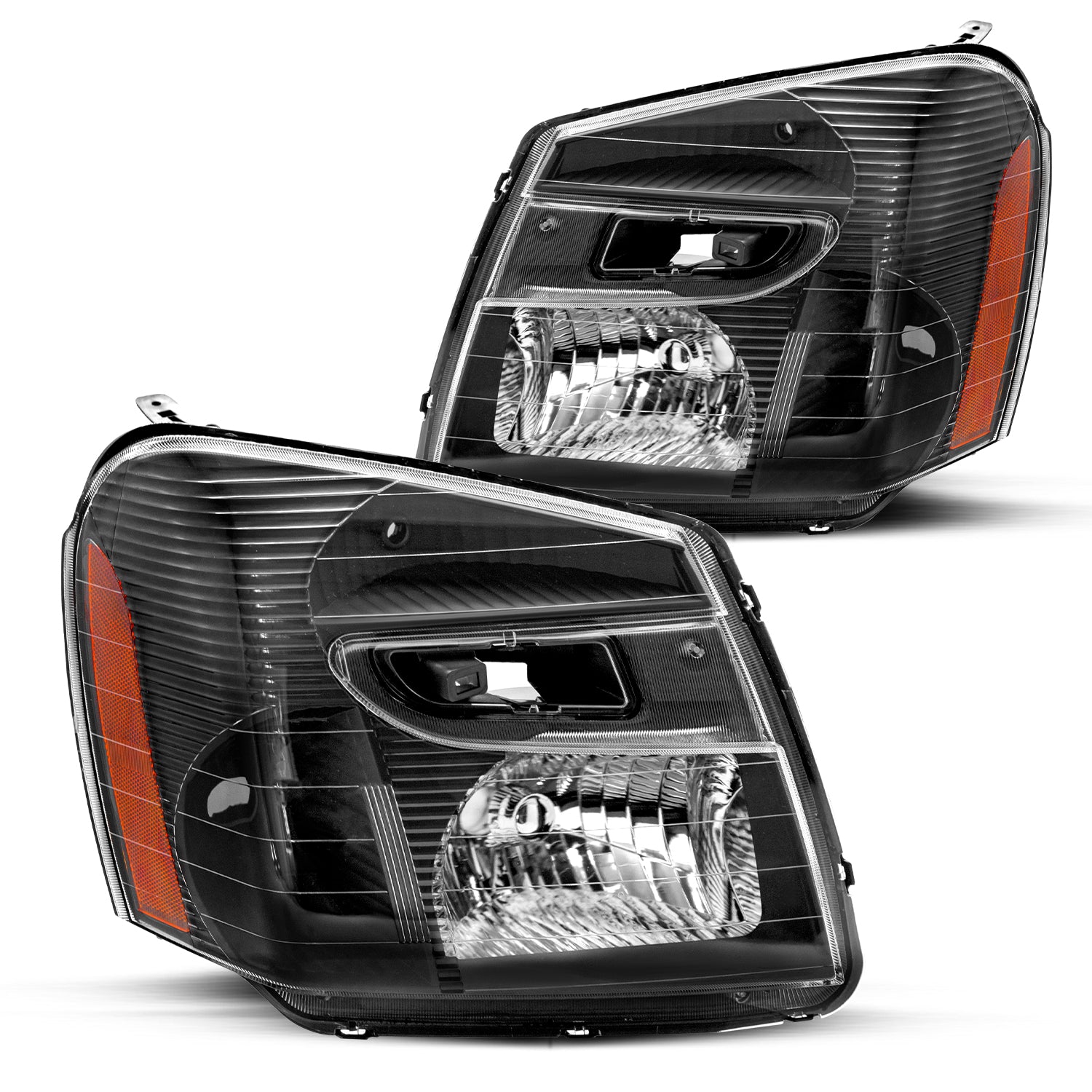 VehicleAid Headlights For 2005-2009 Chevy Equinox