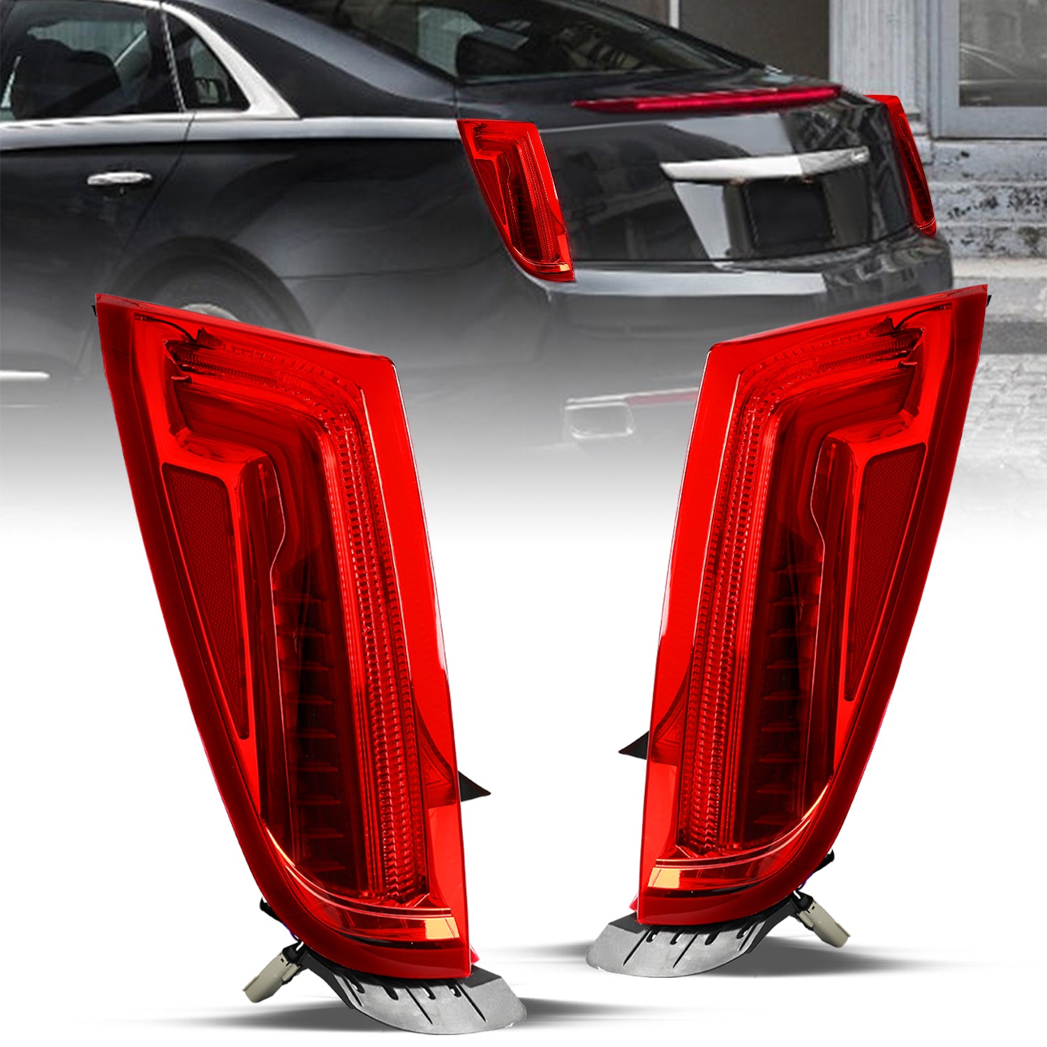 VehicleAid Taillights For 2013-2017 Cadillac XTS