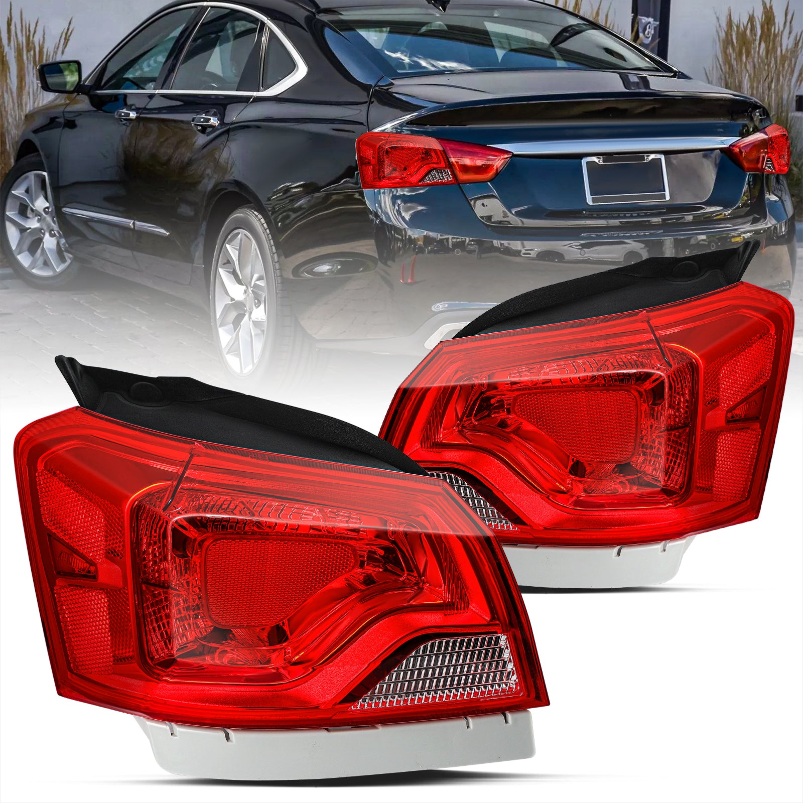 VehicleAid Taillights For 2014-2020 Chevy Impala