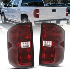 VehicleAid Taillights For 2014-2018 Chevy Silverado