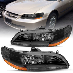 VehicleAid Headlights For 1998-2002 Honda Accord