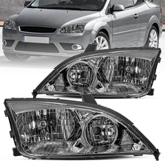 VehicleAid Headlights For 2005-2007 Ford Focus