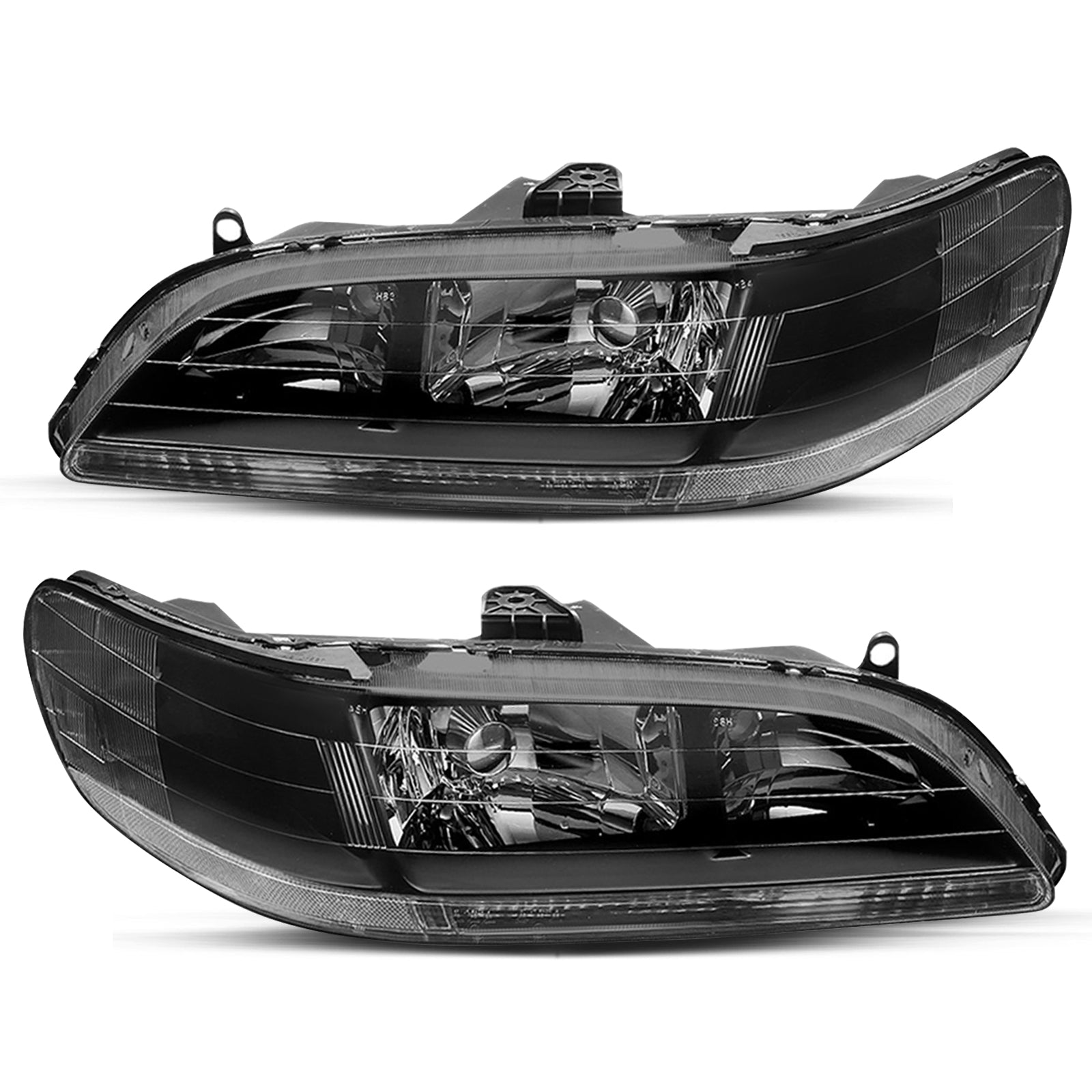 VehicleAid Headlights For 1998-2002 Honda Accord