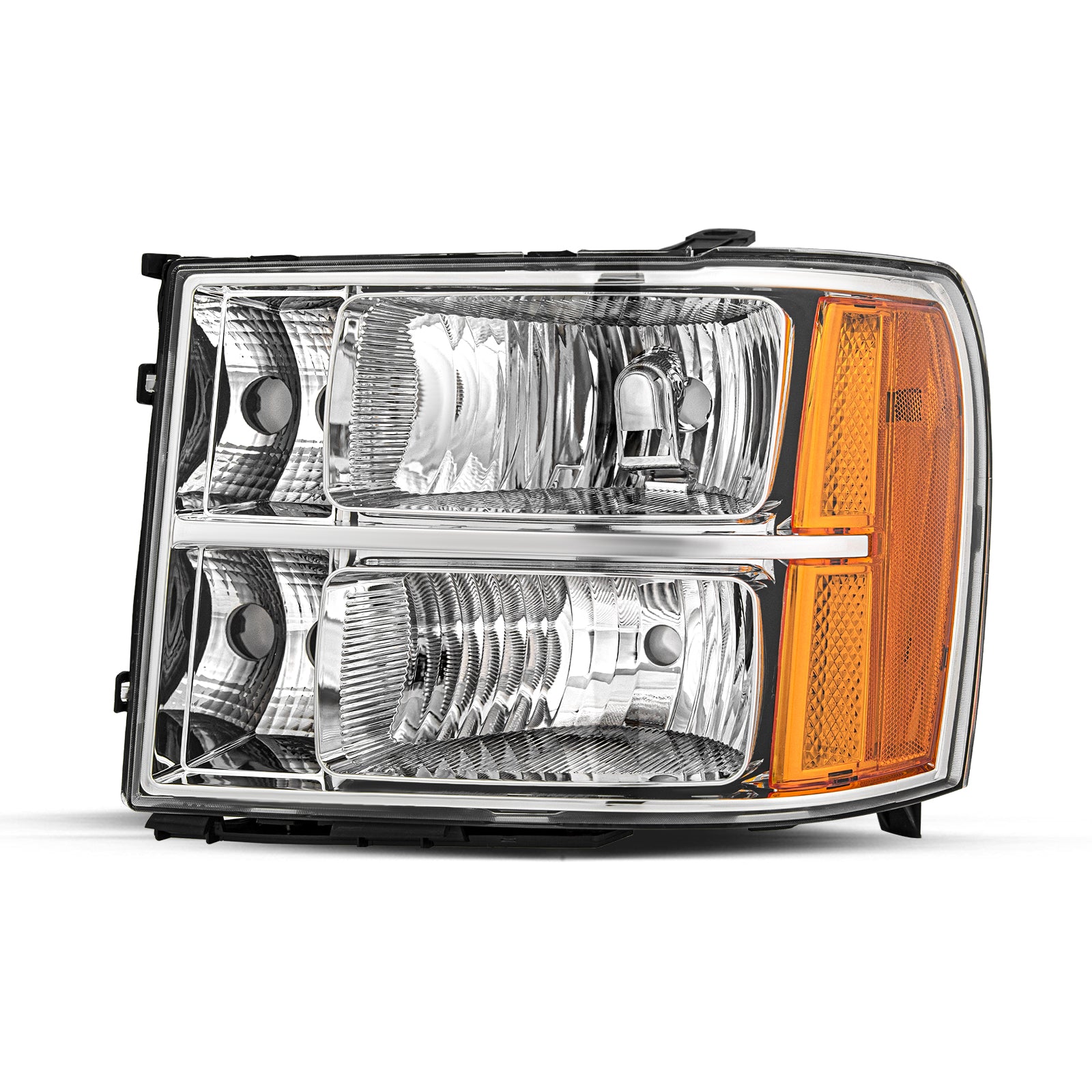 VehicleAid Headlights For 2007-2014 GMC Sierra 2500HD 3500HD