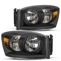 VehicleAid Headlights For 2006-2008 Dodge Ram 1500