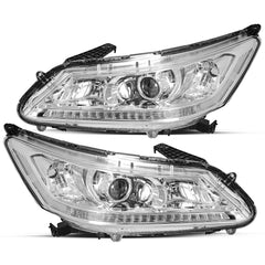 VehicleAid Headlights For 2013-2015 Honda Accord