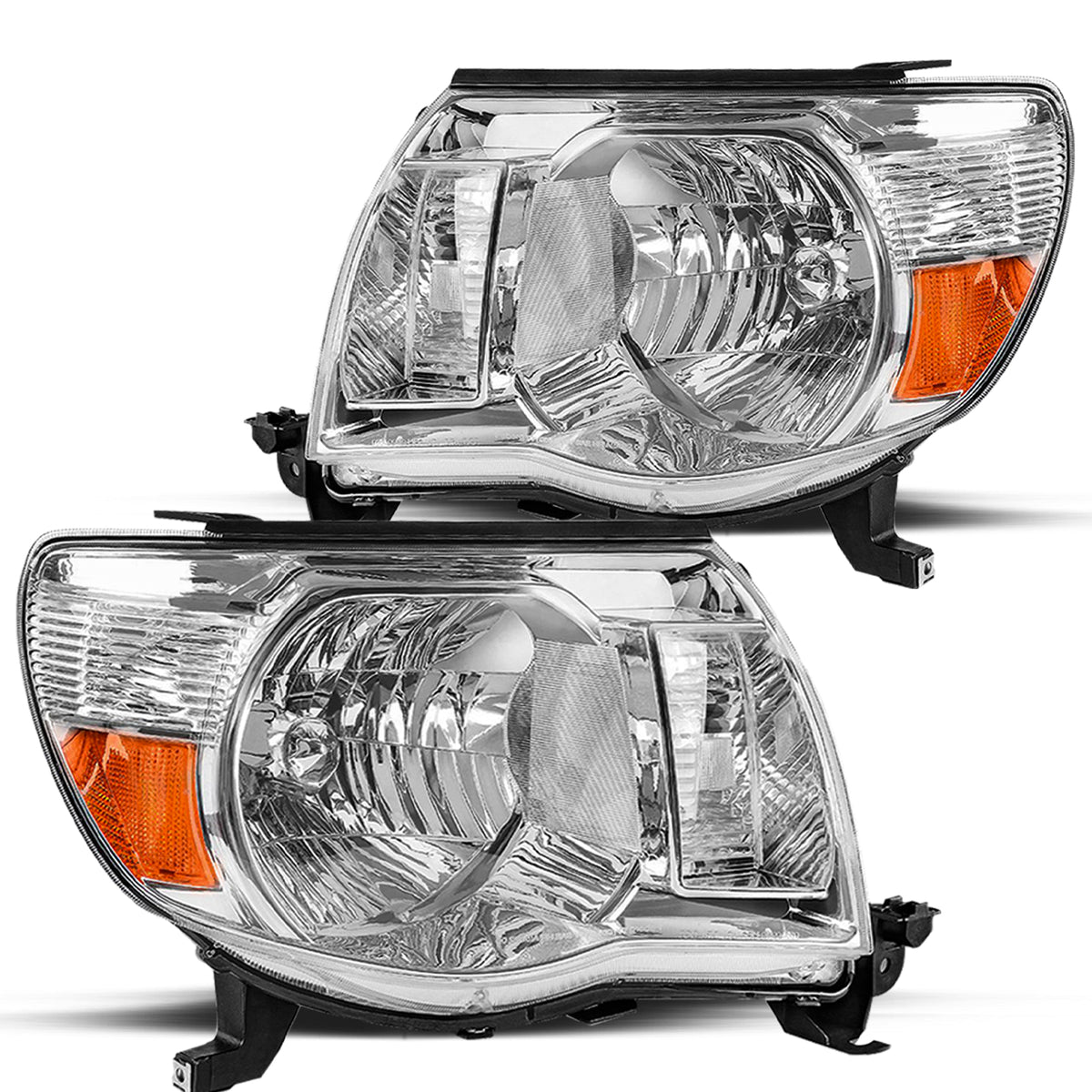 VehicleAid Headlights For 2005-2011 Toyota Tacoma