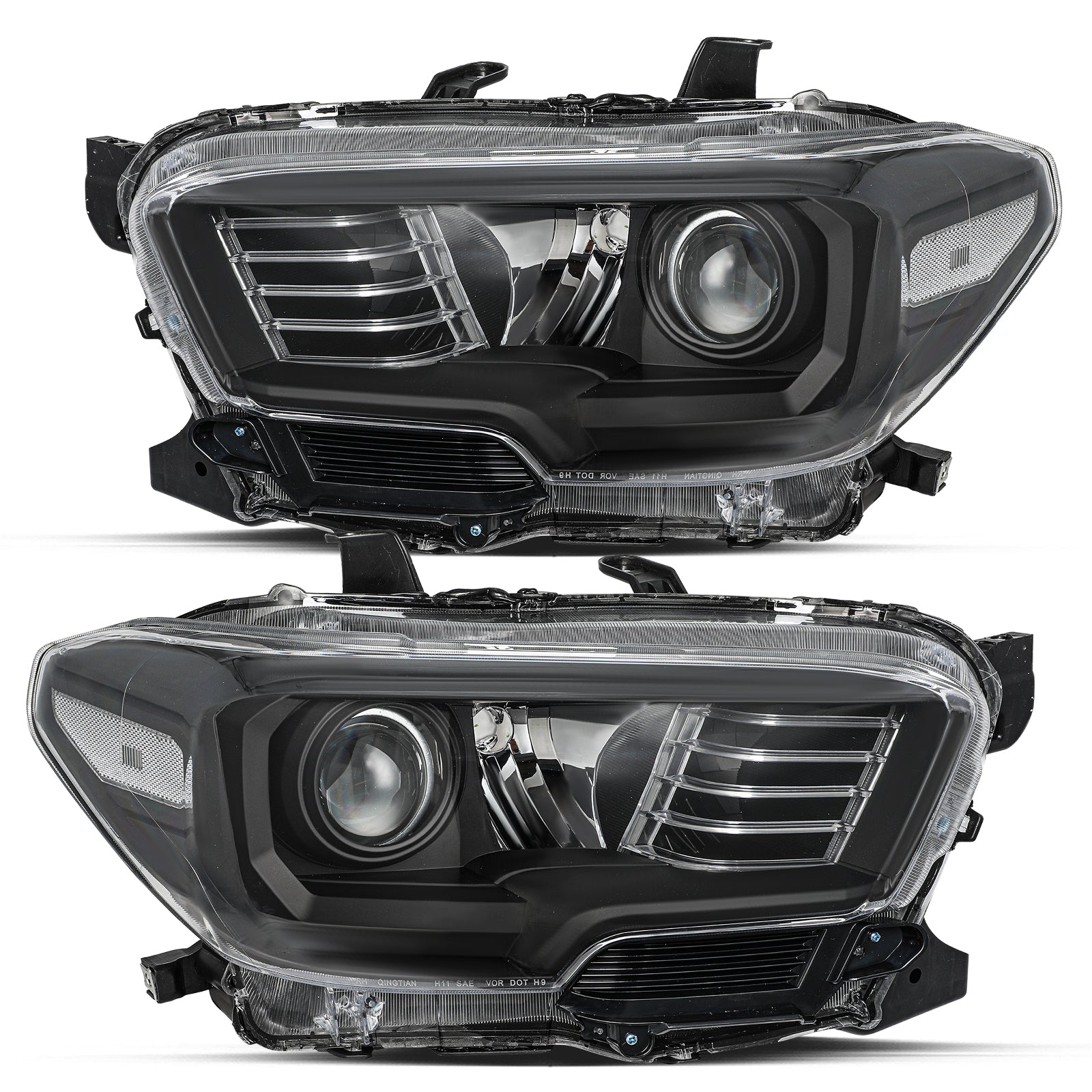 VehicleAid Headlights For 2016-2018 Toyota Tacoma