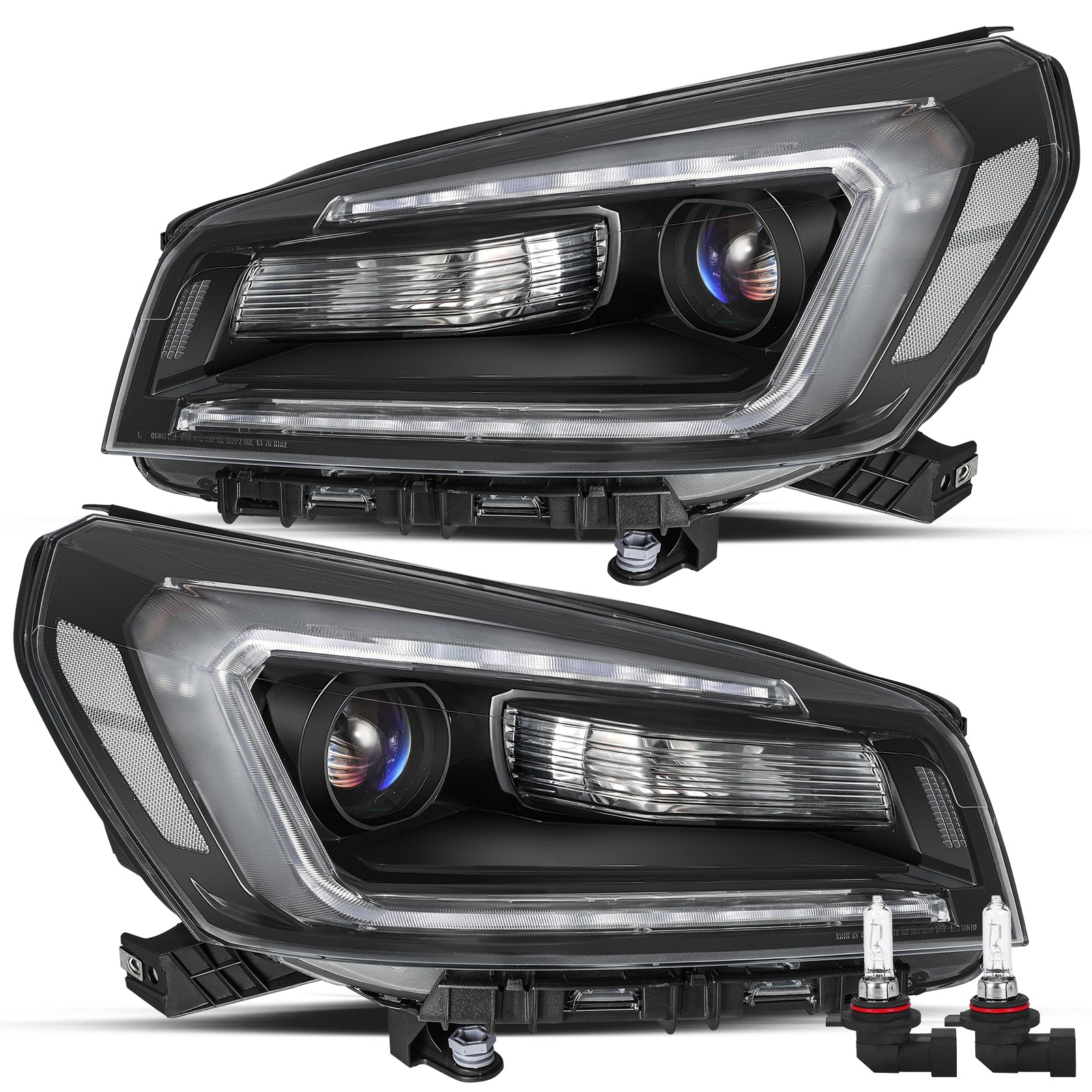 VehicleAid Headlights For 2013-2016 GMC Acadia