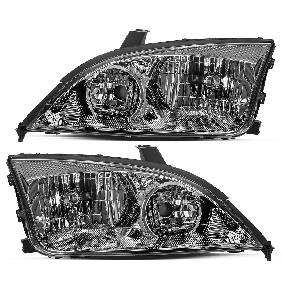 VehicleAid Headlights For 2005-2007 Ford Focus