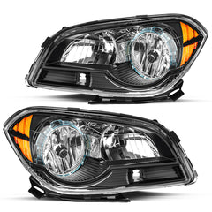 VehicleAid Headlights For 2008-2012 Chevy Malibu