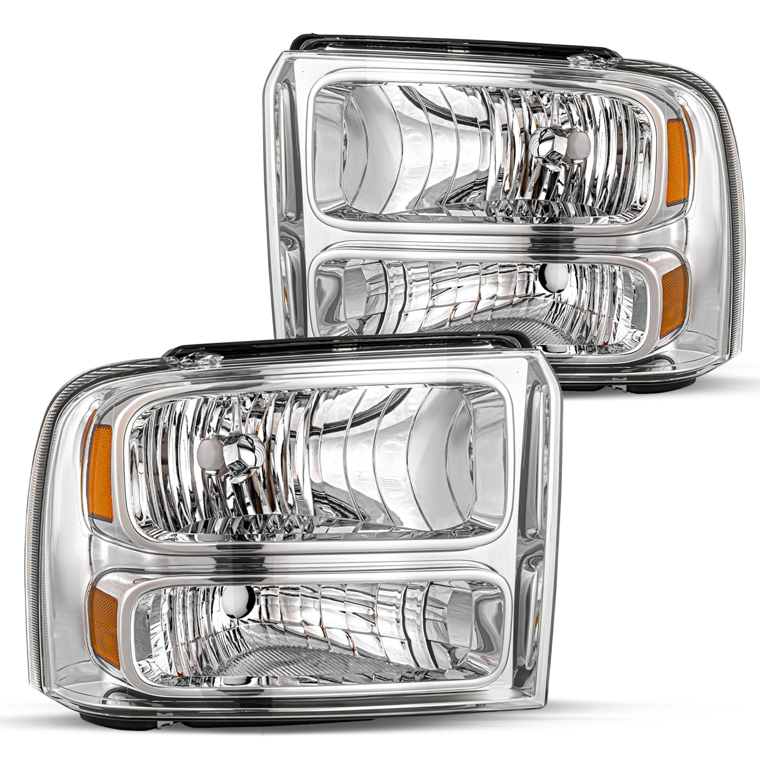 VehicleAid Headlights For 2005 Ford Excursion