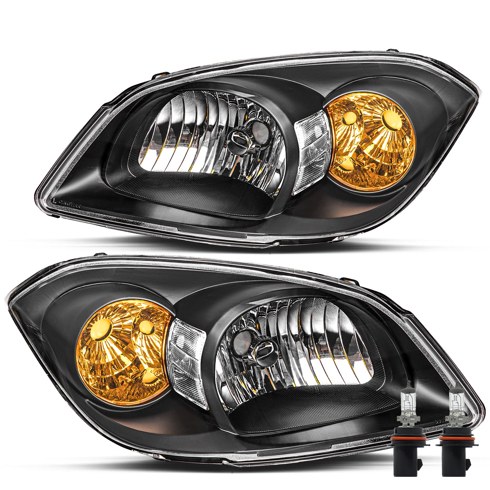 VehicleAid Headlights For 2007-2010 Pontiac G5