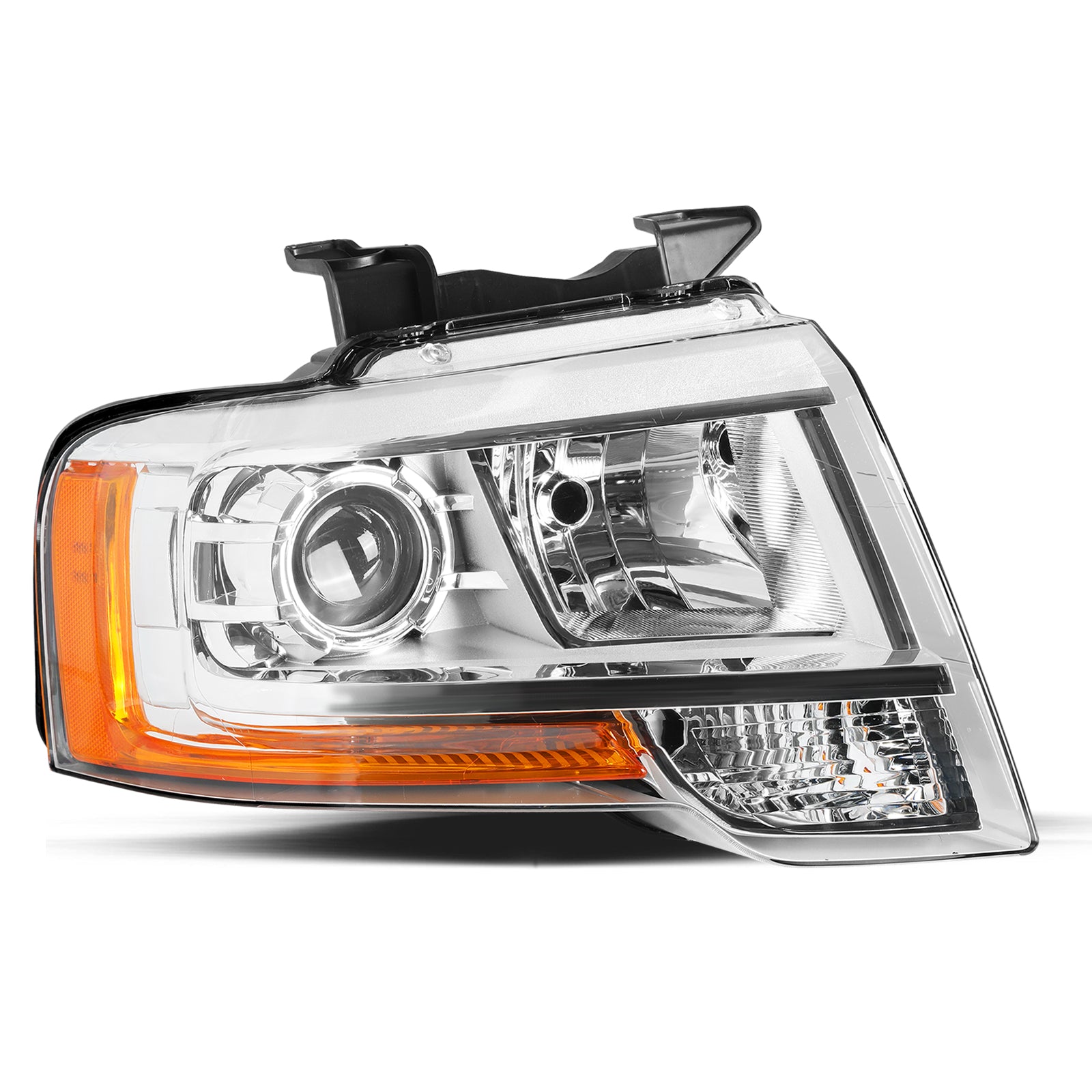 VehicleAid Halogen Projector Model Headlights For 2015-2017 Ford Expedition