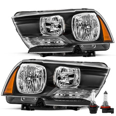 VehicleAid Headlights For 2011-2014 Dodge Charger