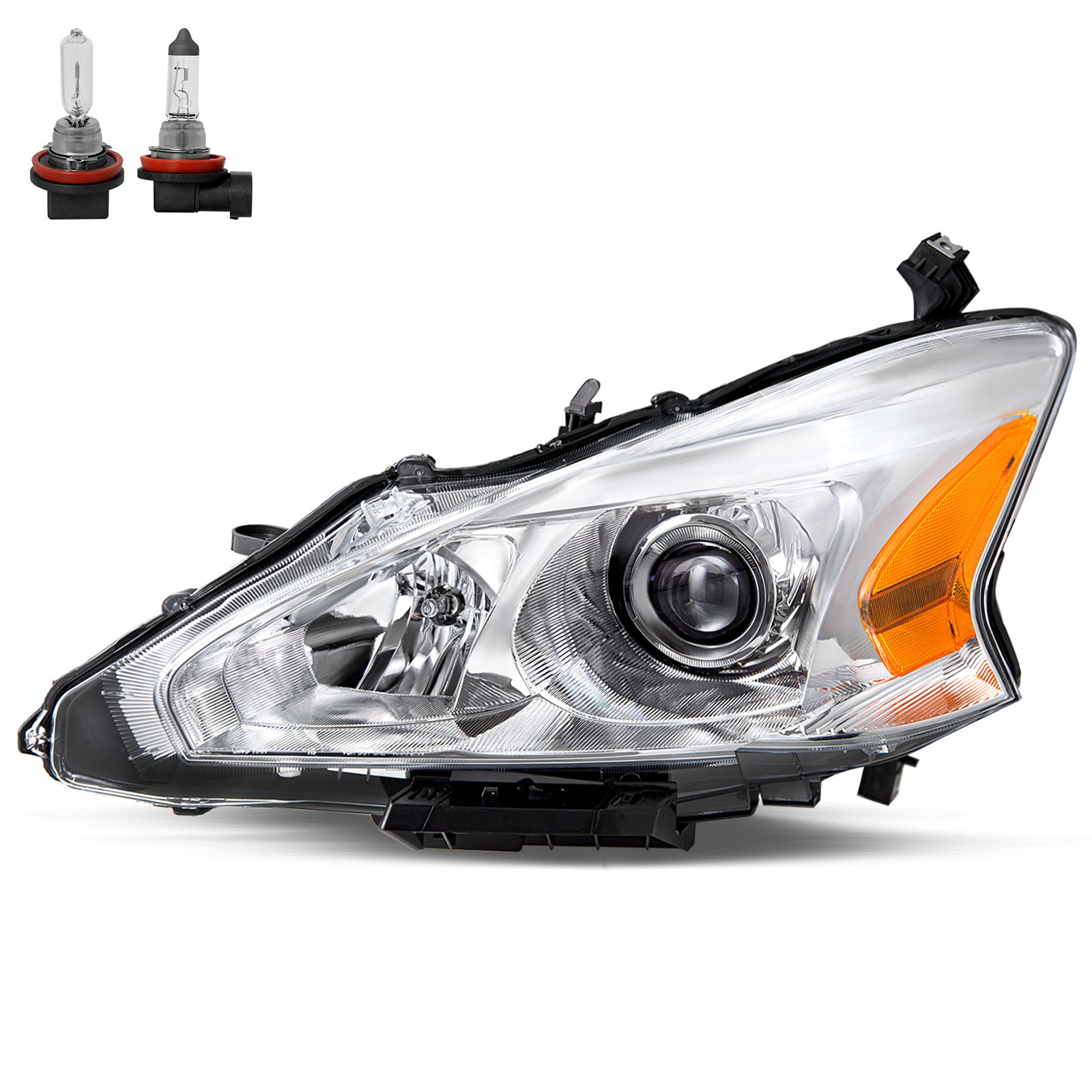 VehicleAid Headlights For 2013-2015 Nissan Altima