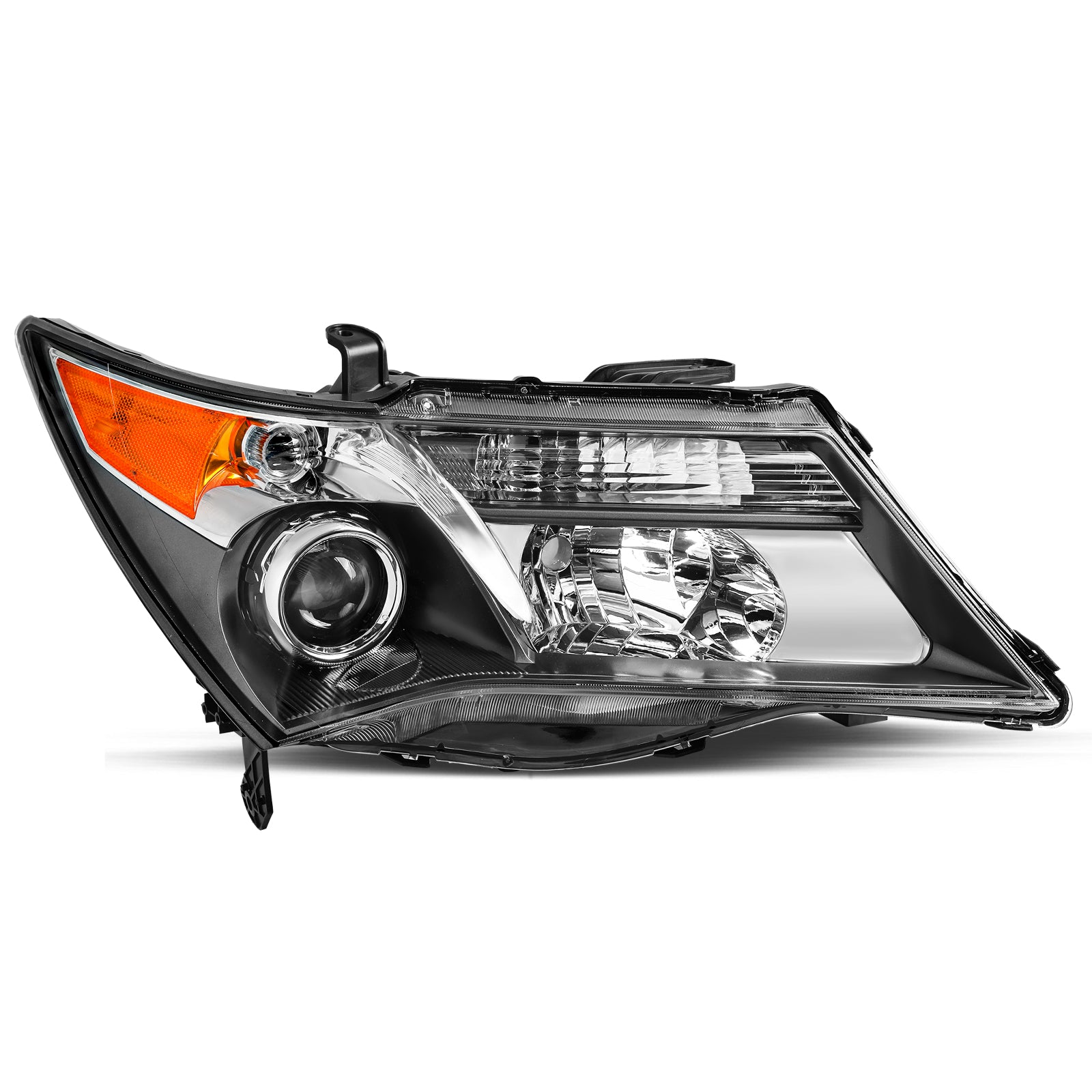 VehicleAid Headlights For 2007-2013 Acura MDX HID Xenon Type w/o Adaptive