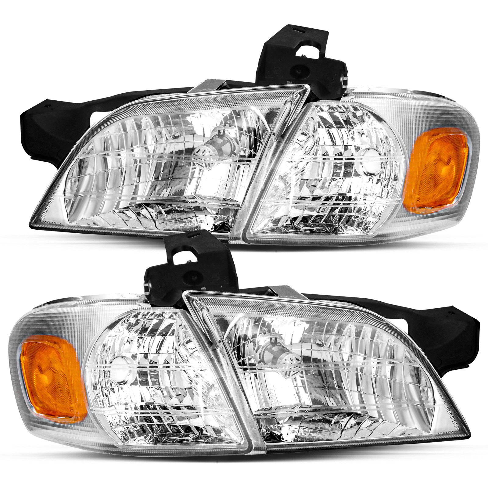 VehicleAid Headlights For 1999-2005 Pontiac Montana