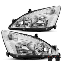 VehicleAid Headlights For 2003-2007 Honda Accord