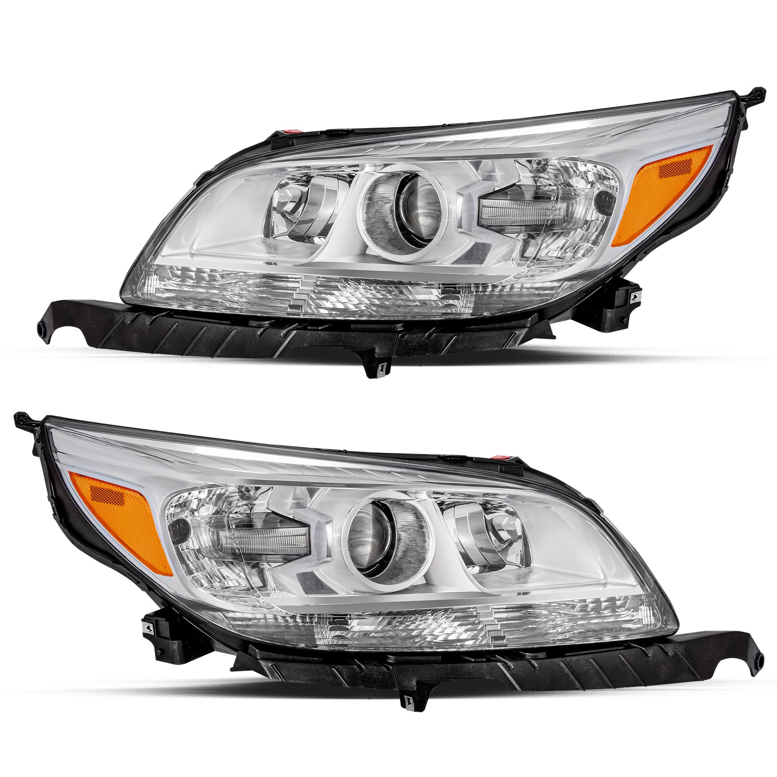 VehicleAid Headlights For 2013-2015 Chevy Malibu