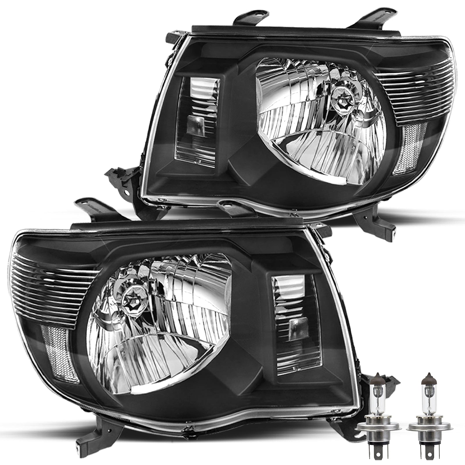 VehicleAid Headlights For 2005-2011 Toyota Tacoma