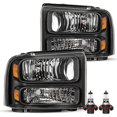 VehicleAid Headlights For 2005 Ford Excursion