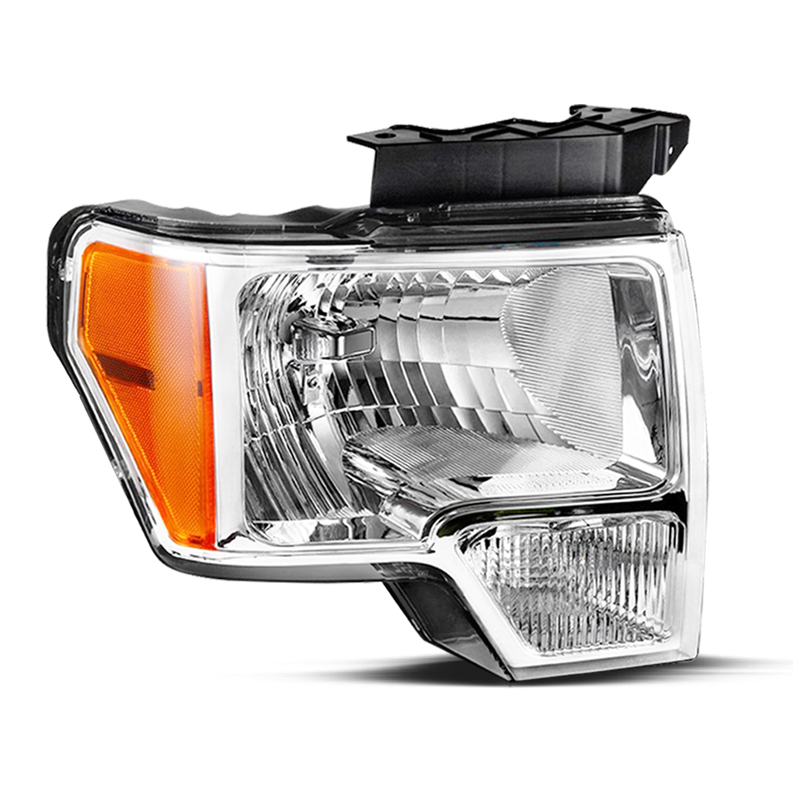 VehicleAid Headlights For 2009-2014 Ford F150 Pickup