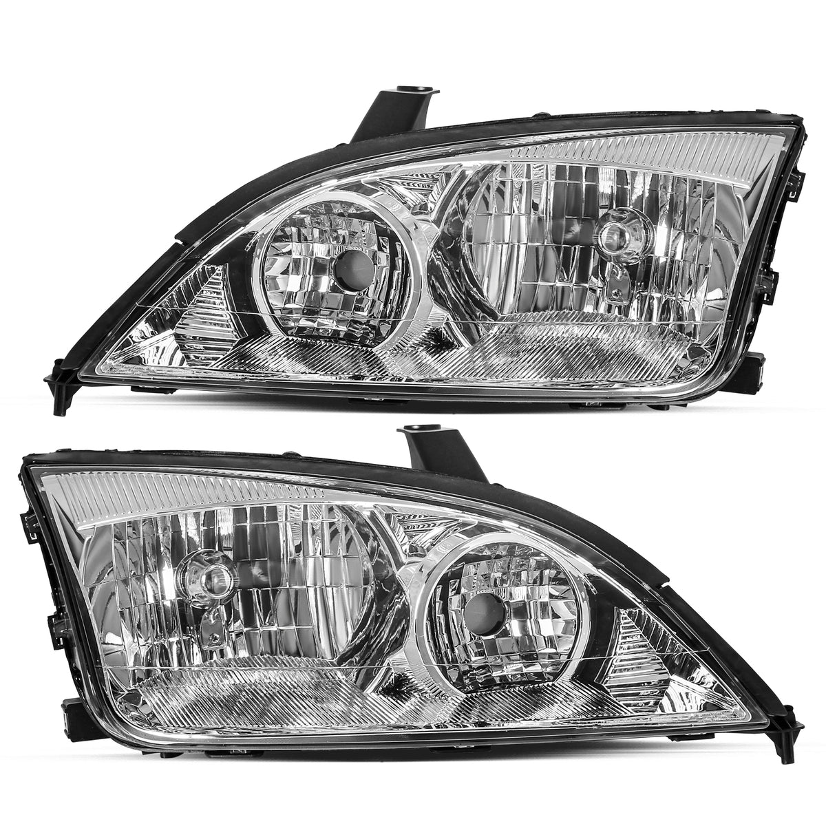 VehicleAid Headlights For 2005-2007 Ford Focus