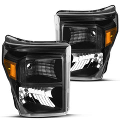 VehicleAid Headlights For 2011-2016 Ford F-550 Super Duty