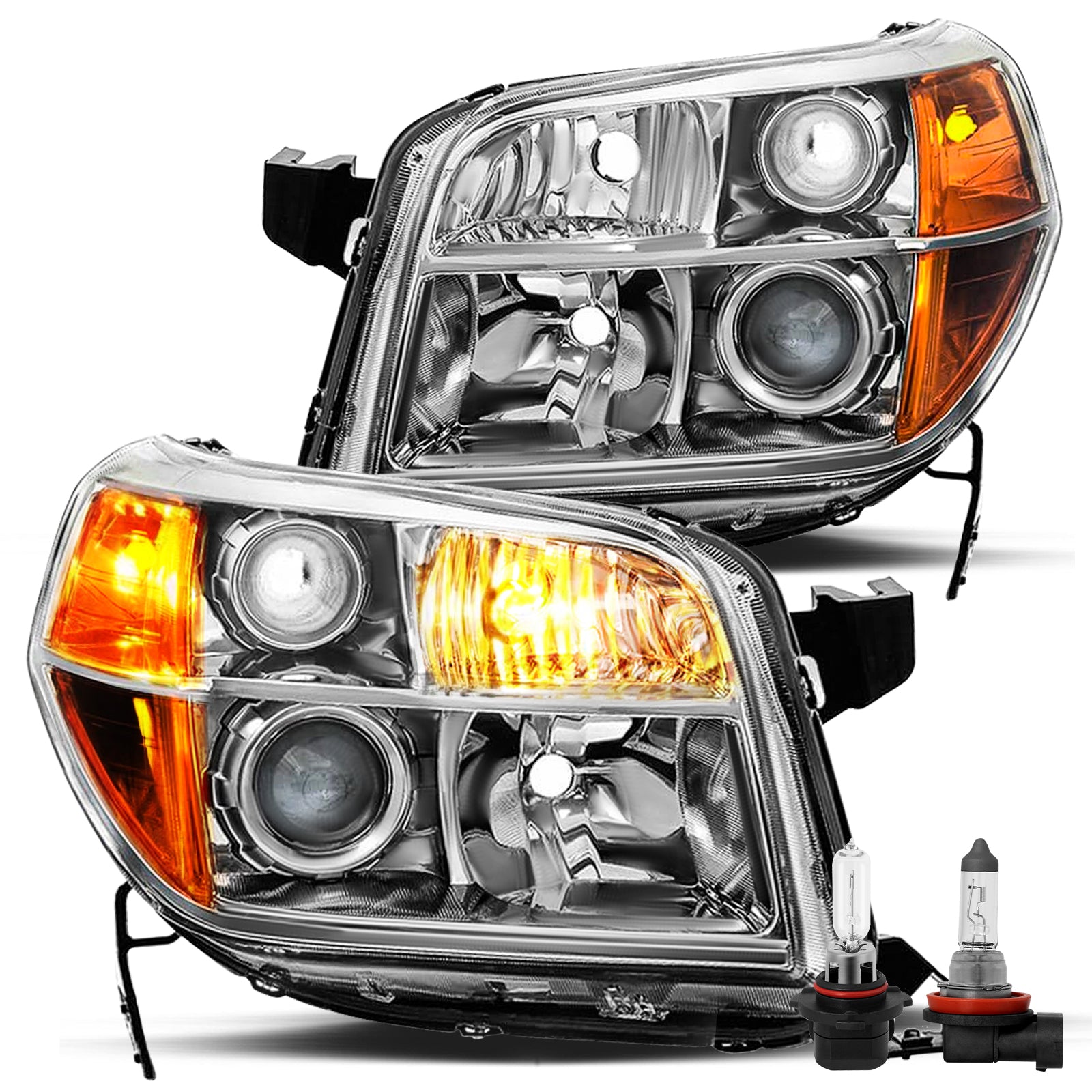 VehicleAid Headlights For 2006-2008 Honda Pilot