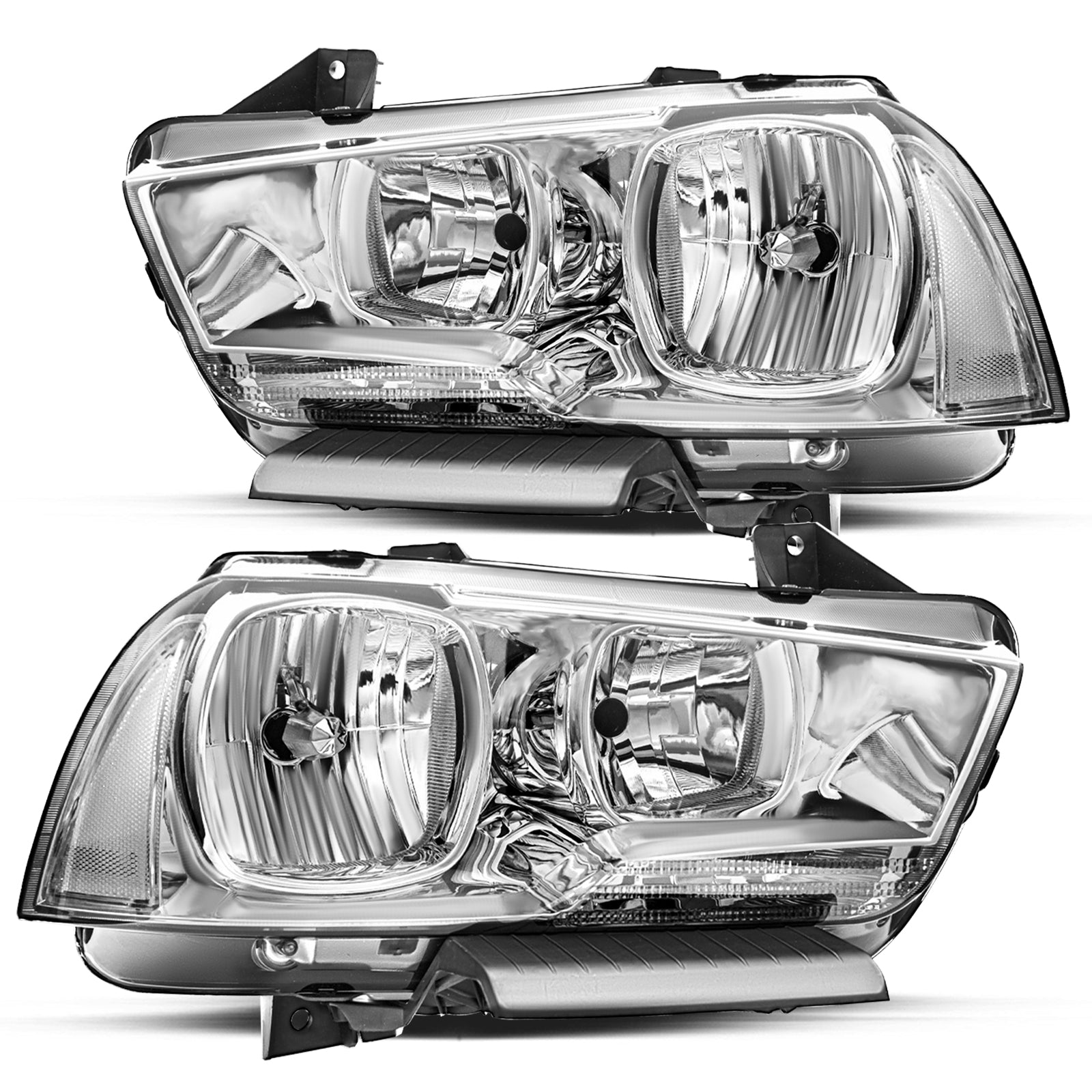 VehicleAid Headlights For 2011-2014 Dodge Charger