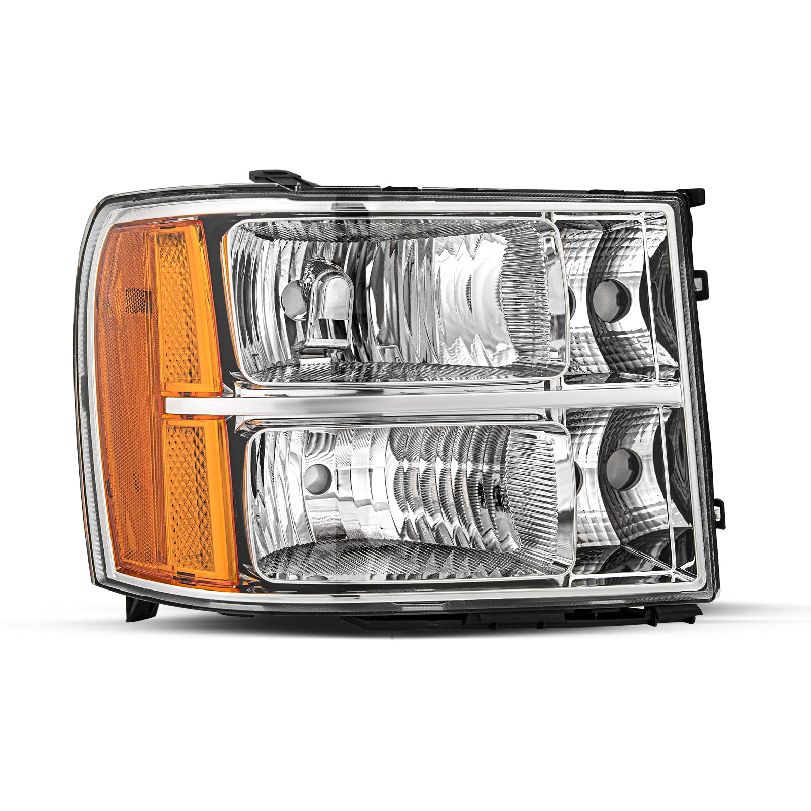 VehicleAid Headlights For 2007-2014 GMC Sierra 2500HD 3500HD