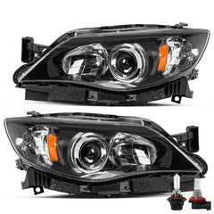 VehicleAid Headlights For 2008-2011 Subaru Impreza