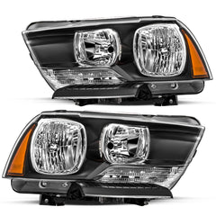 VehicleAid Headlights For 2011-2014 Dodge Charger