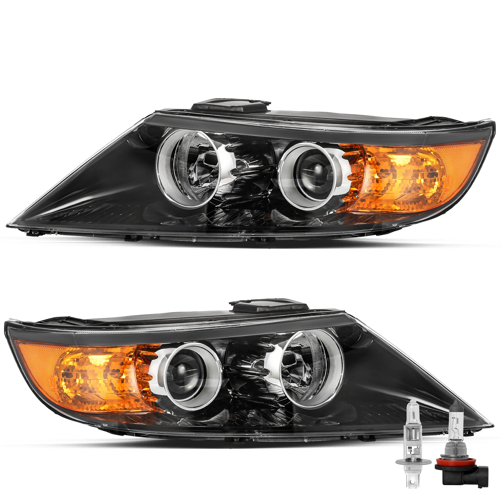 VehicleAid Headlights For 2011-2013 Kia Sorento