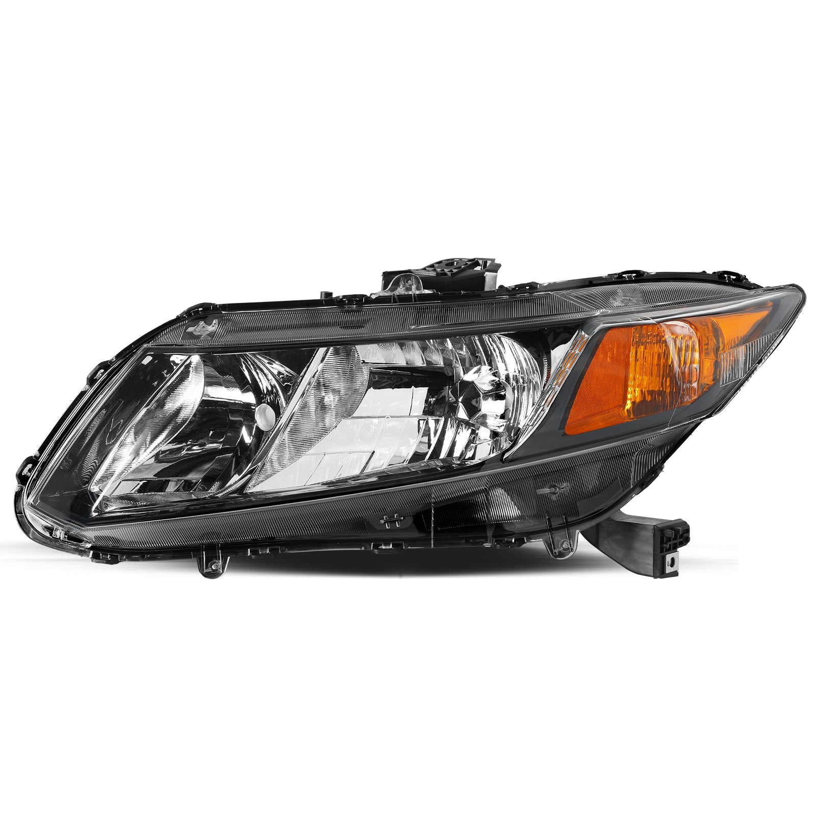 VehicleAid Headlights For 2012-2015 Honda Civic