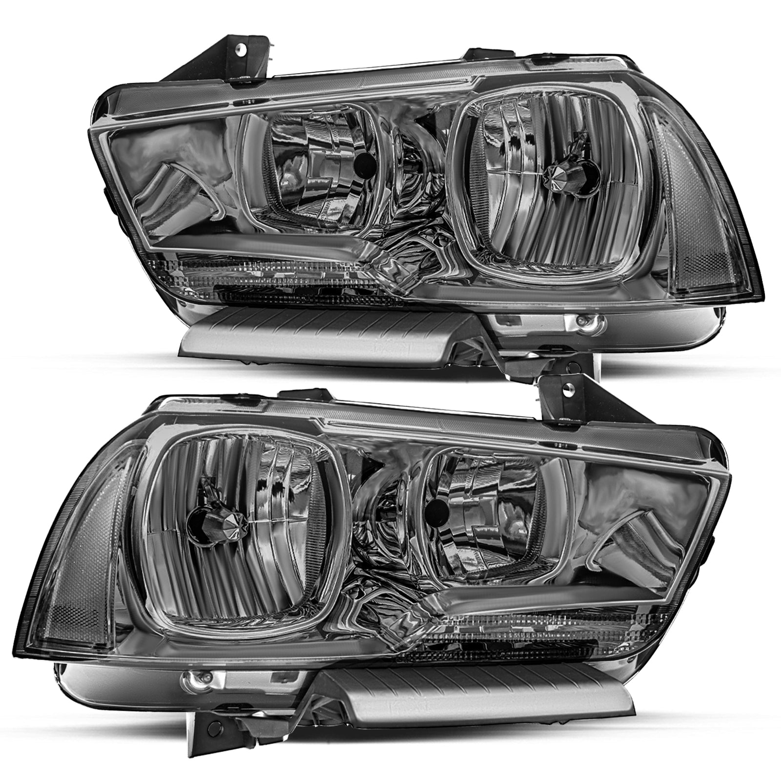 VehicleAid Headlights For 2011-2014 Dodge Charger