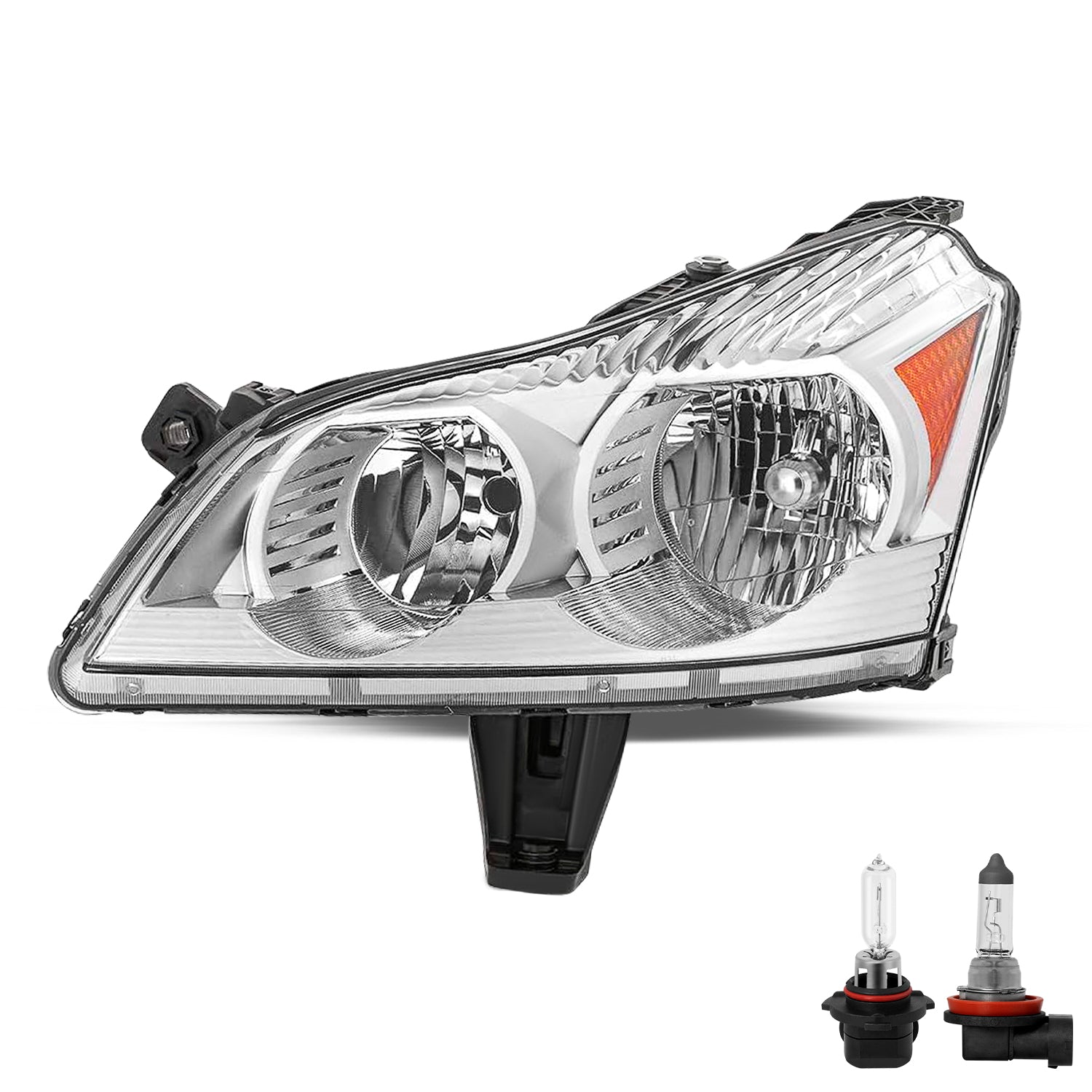 VehicleAid Headlights For 2009-2012 Chevy Traverse