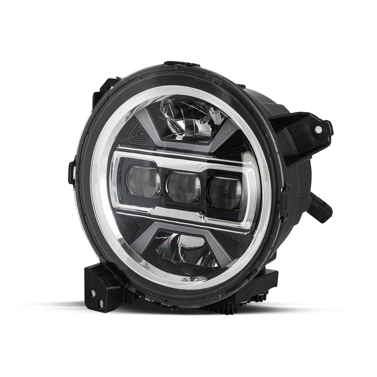 VehicleAid Headlights For 2018-2022 Jeep Wrangler JL