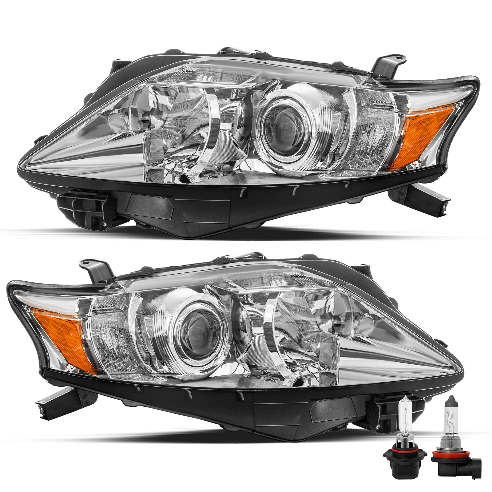 VehicleAid Headlights For 2010-2012 Lexus RX350