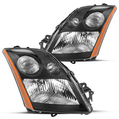 VehicleAid Headlights For 2007-2009 Nissan Sentra