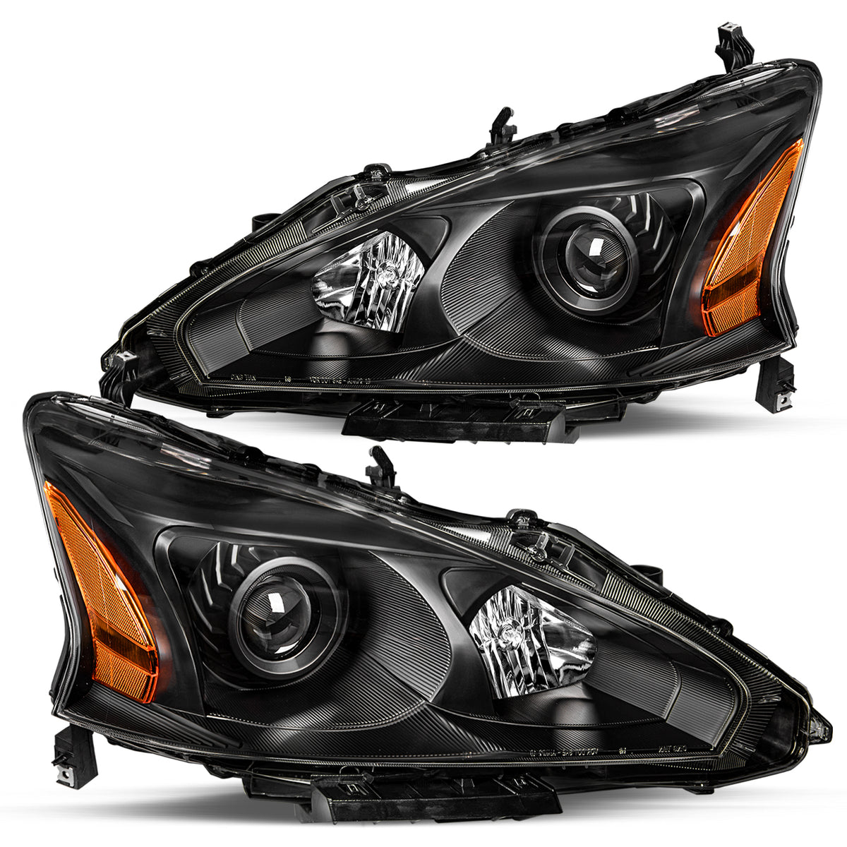 VehicleAid Headlights For 2013-2015 Nissan Altima