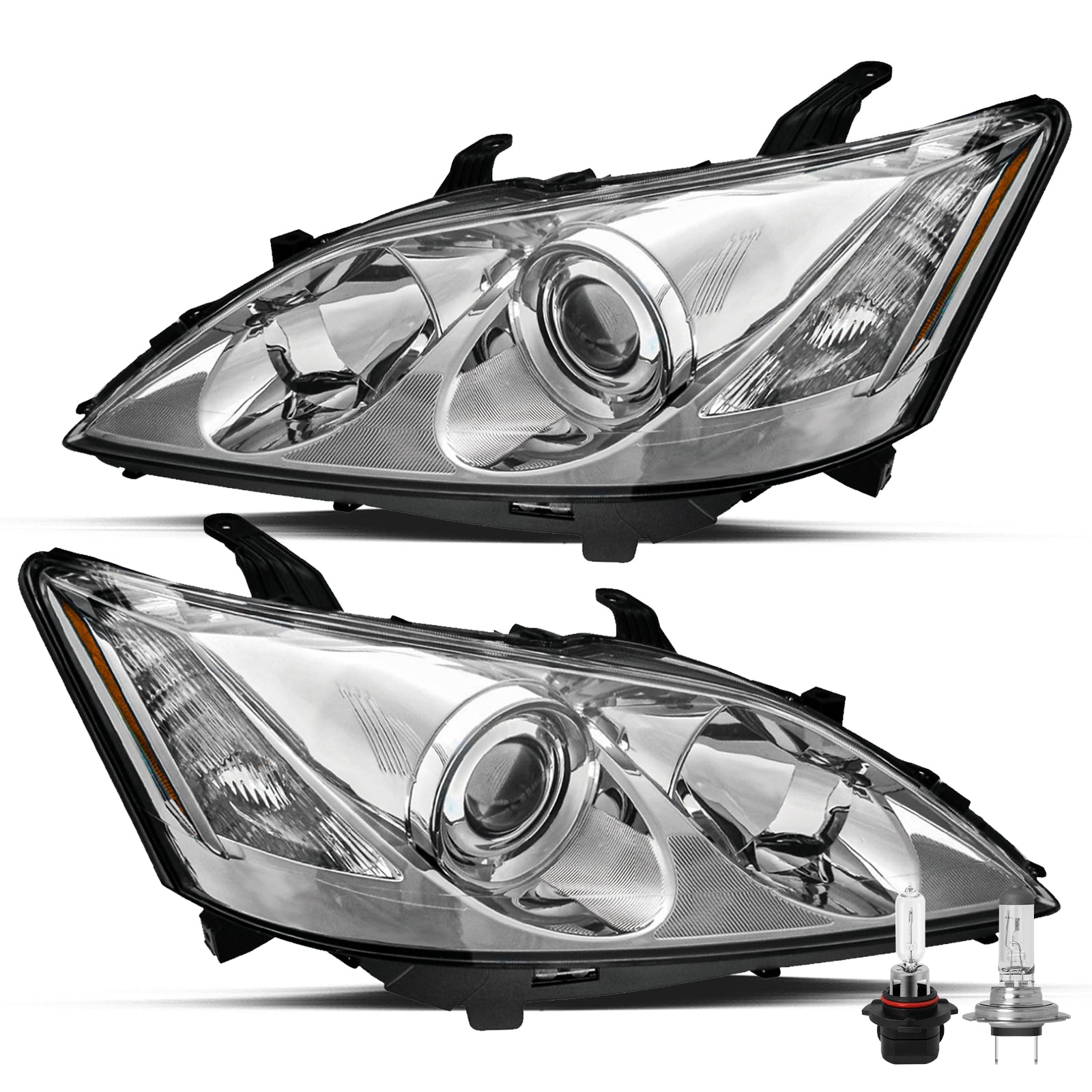 VehicleAid Headlights For 2007-2009 Lexus ES350