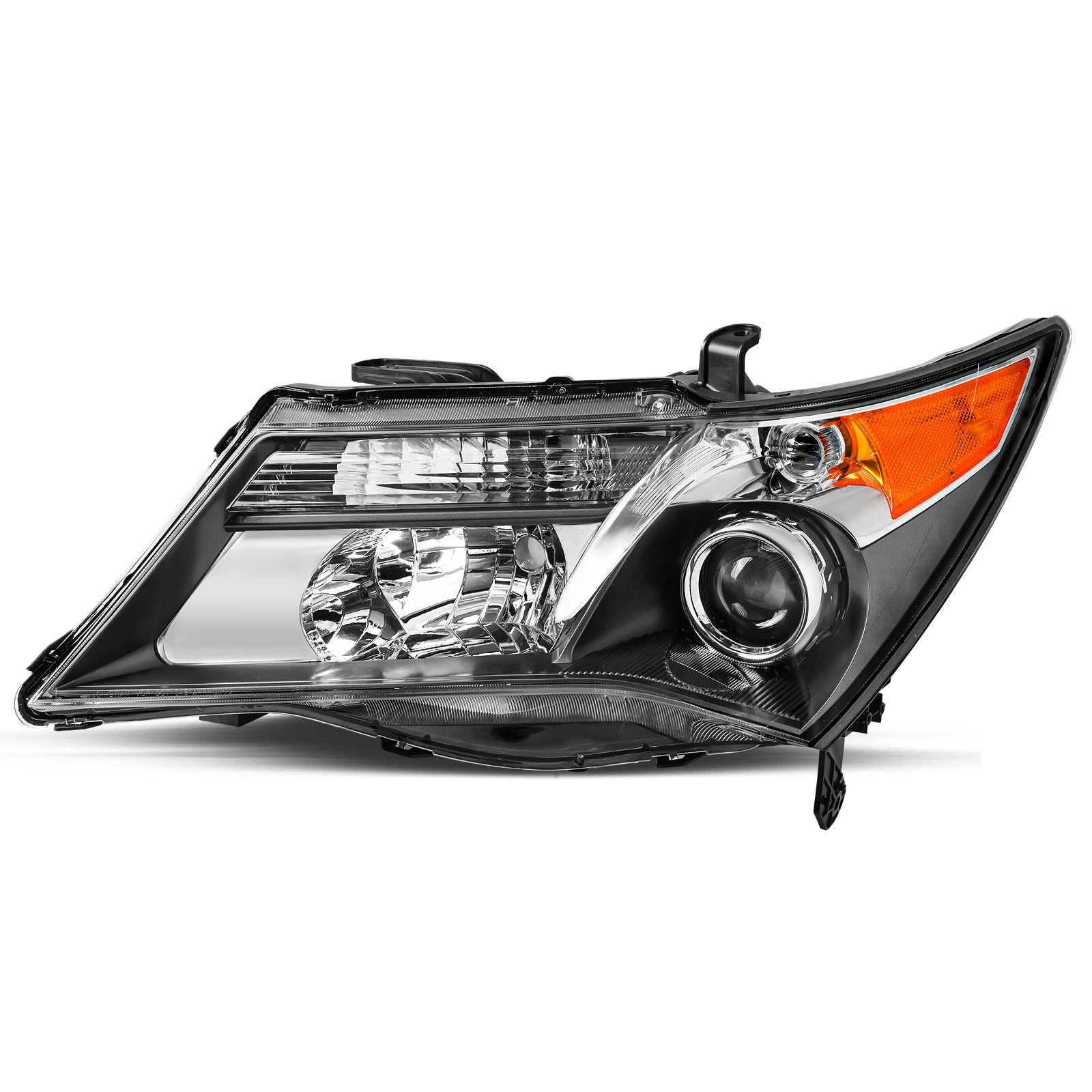 VehicleAid Headlights For 2007-2013 Acura MDX HID Xenon Type w/o Adaptive