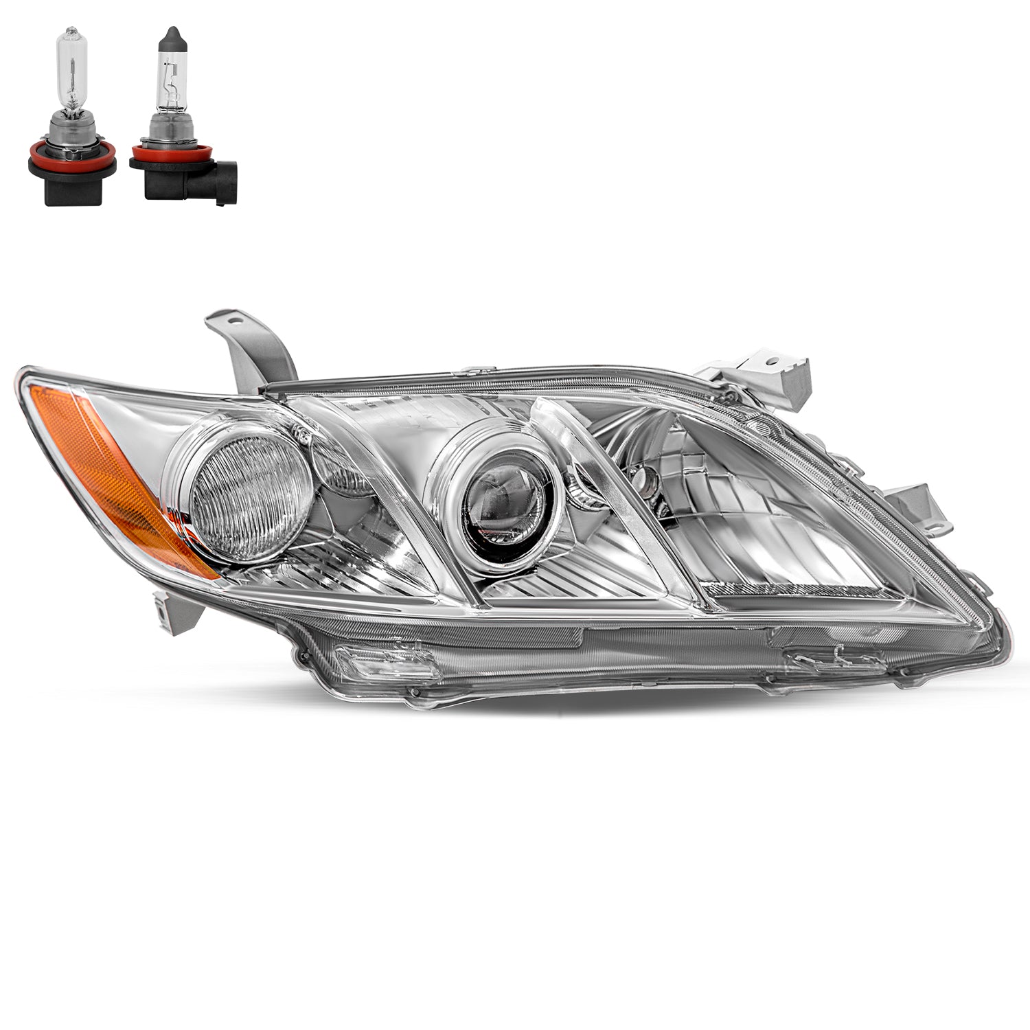 VehicleAid Headlights For 2007-2009 Toyota Camry